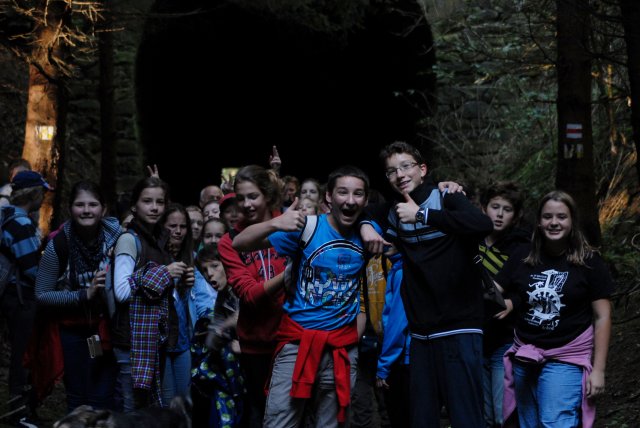 Őszi bakancsos kirándulás Salgóbányára