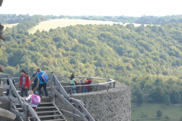 Őszi bakancsos kirándulás Salgóbányára