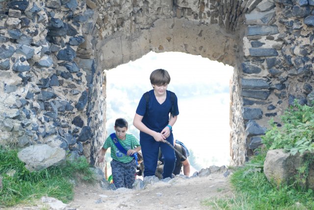 Őszi bakancsos kirándulás Salgóbányára