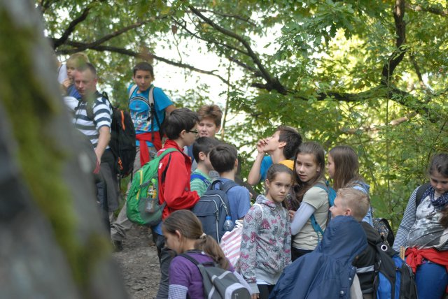 Őszi bakancsos kirándulás Salgóbányára