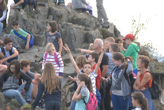 Őszi bakancsos kirándulás Salgóbányára