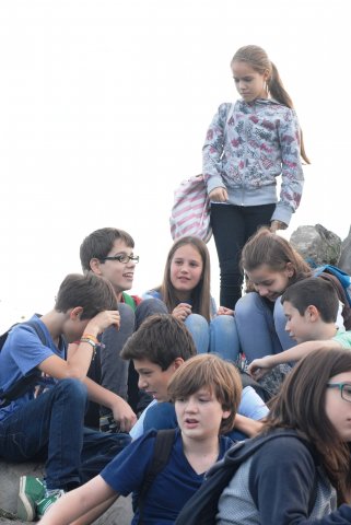 Őszi bakancsos kirándulás Salgóbányára