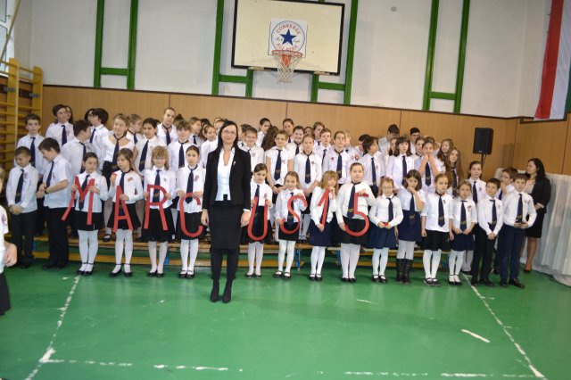 Március 15.-i megemlékezés